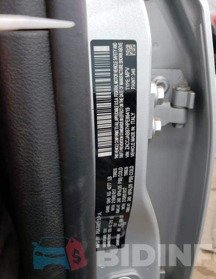 ZACCJABB7HPE89419 Photo# 14