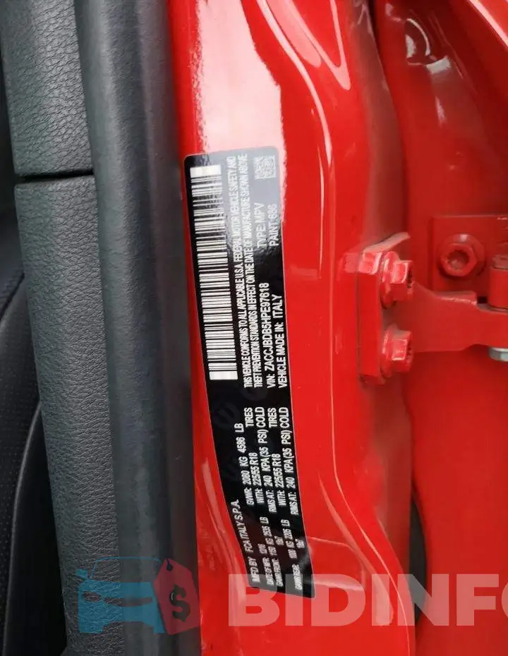 ZACCJBDB5HPE97618 Photo# 12