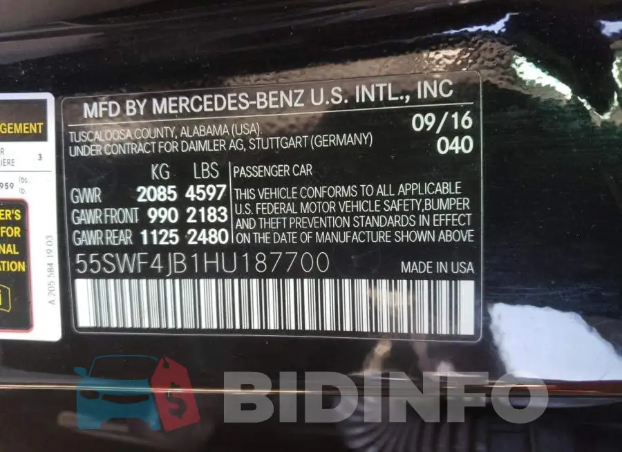 55SWF4JB1HU187700 Photo# 10