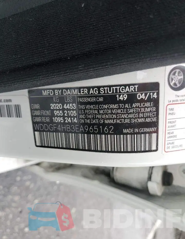 WDDGF4HB3EA965162 Photo# 12