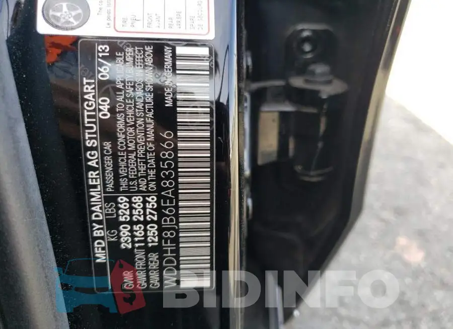 WDDHF8JB6EA835866 Photo# 12