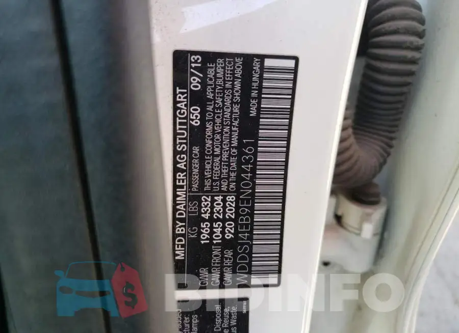 WDDSJ4EB9EN044361 Photo# 13