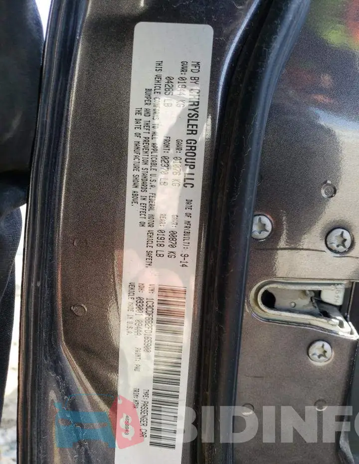 1C3CDFBB2FD165900 Photo# 12