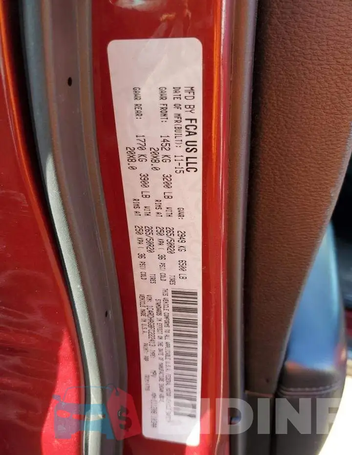 1C4RDHAG8FC222413 Photo# 13