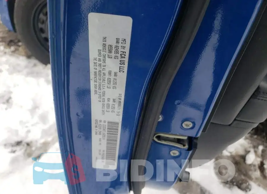 2C3CDXKT1JH299114 Photo# 12