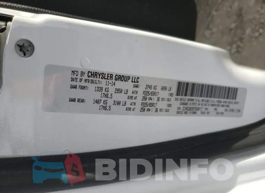 2C4RDGBG9FR580717 Photo# 13