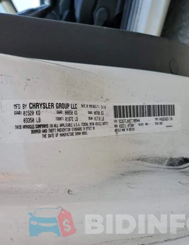 3C3CFFJHXET188544 Photo# 12