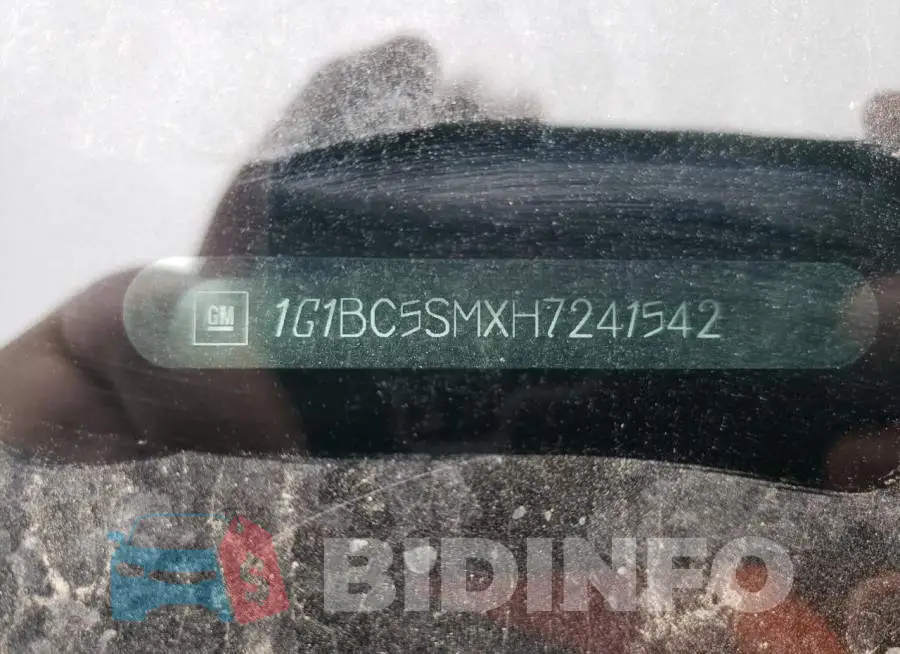 1G1BC5SMXH7241542 Photo# 12