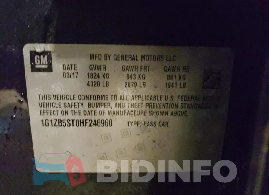 1G1ZB5ST0HF246960 Photo# 12