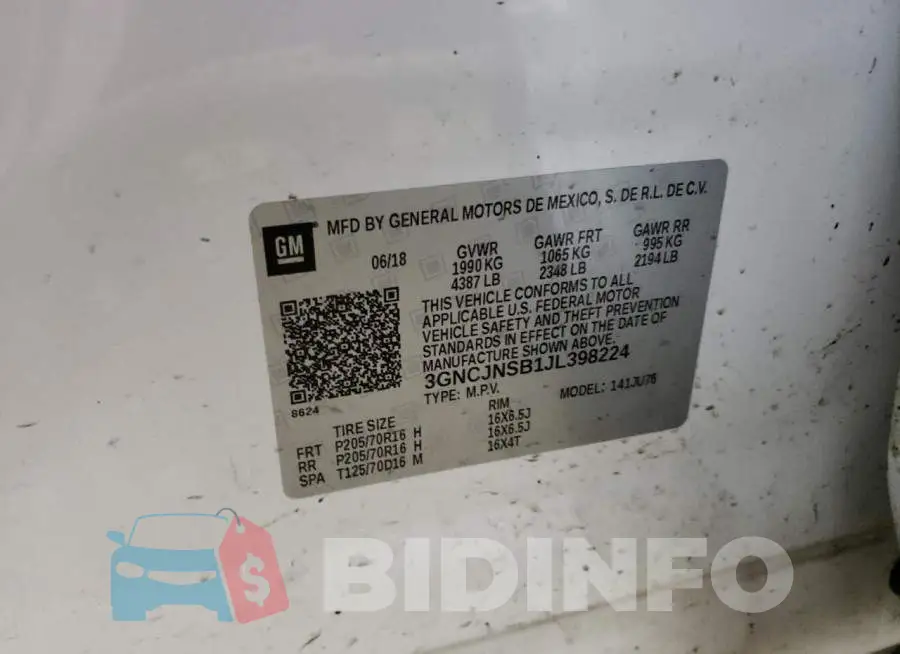 3GNCJNSB1JL398224 Photo# 13