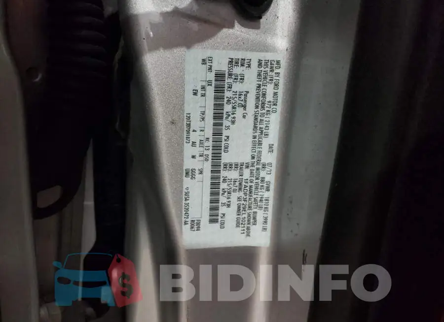 1FADP3F29EL102111 Photo# 13