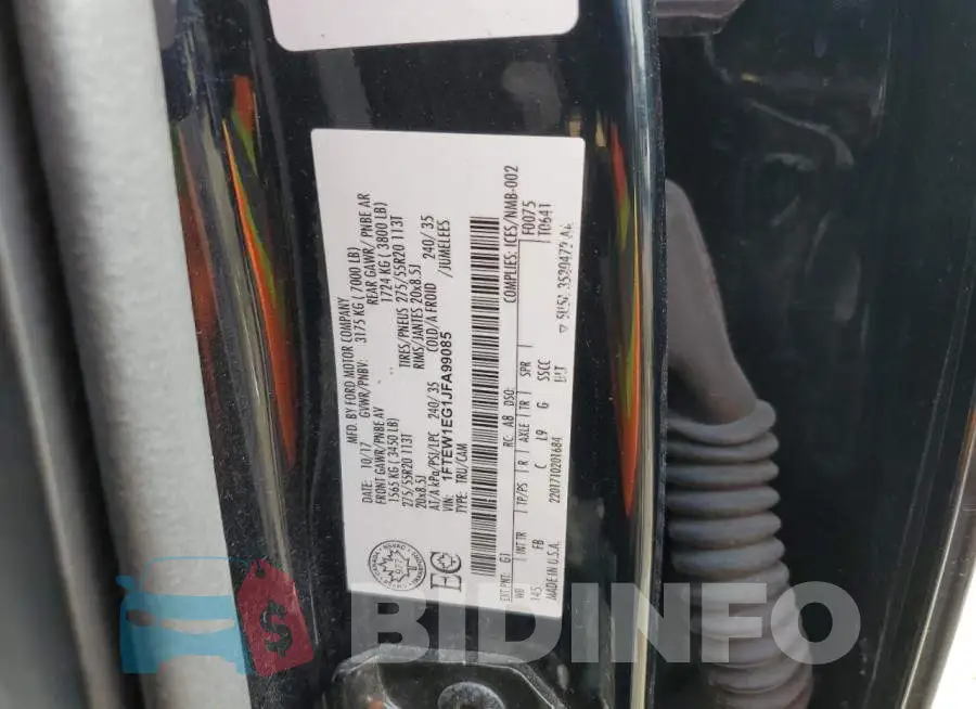 1FTEW1EG1JFA99085 Photo# 12