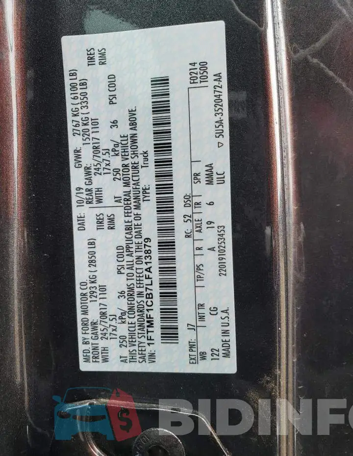 1FTMF1CB7LFA13879 Photo# 12