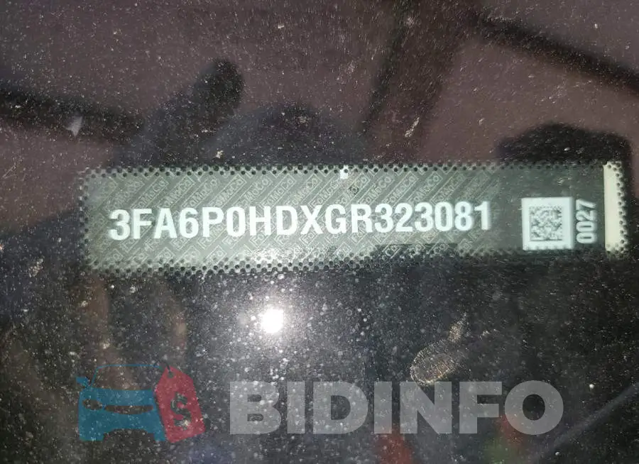 3FA6P0HDXGR323081 Photo# 12