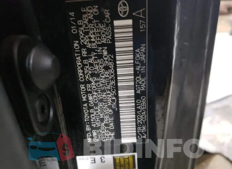 JTKJF5C73E3084872 Photo# 12