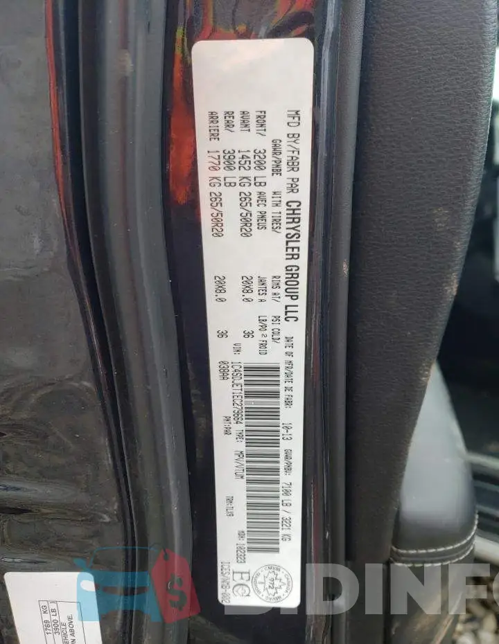 1C4SDJET1EC279664 Photo# 13