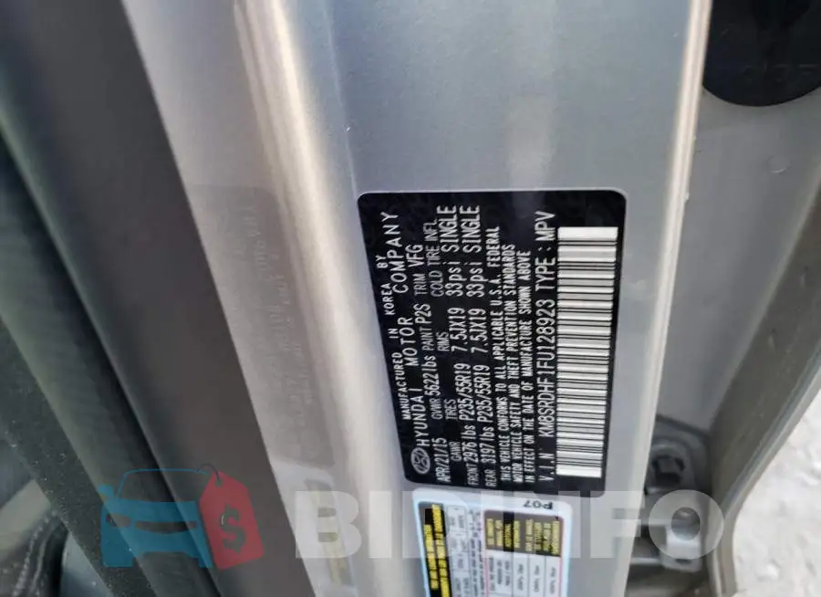 KM8SRDHF1FU128923 Photo# 13