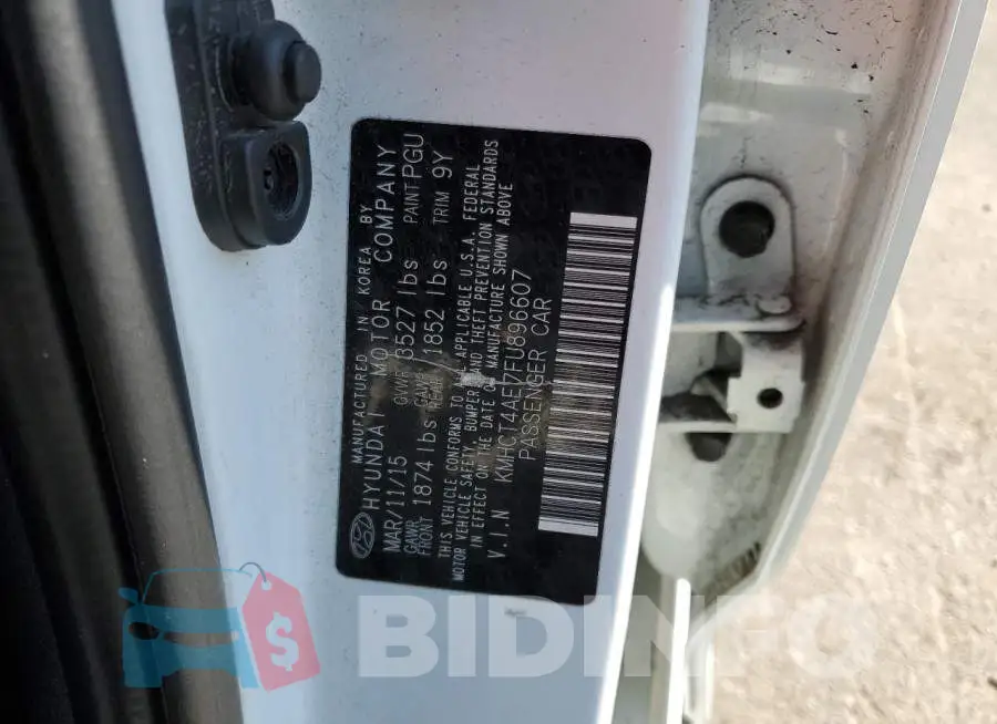 KMHCT4AE7FU896607 Photo# 12