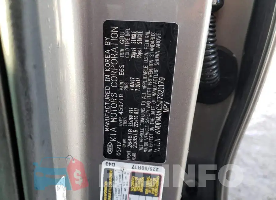 KNDPM3AC5J7321179 Photo# 13
