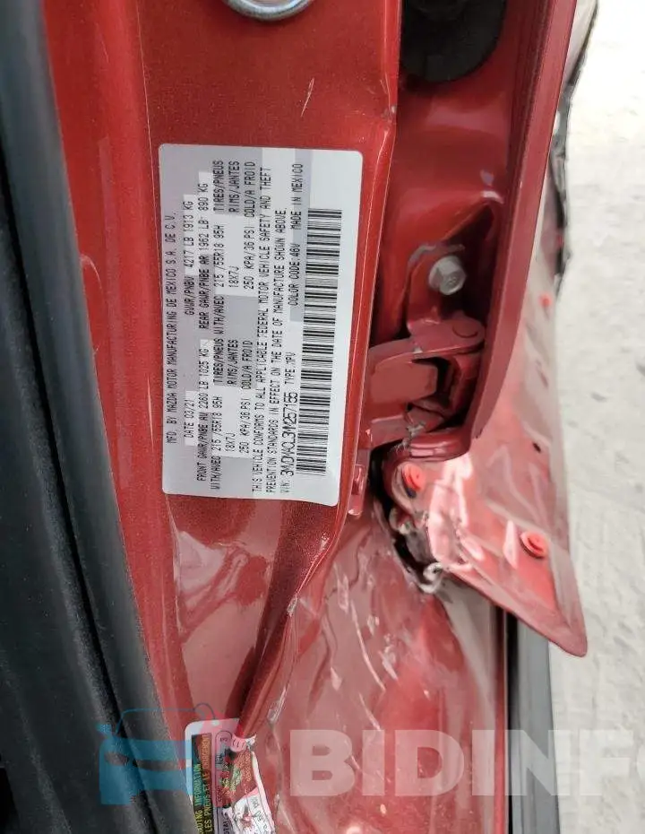 3MVDMACL3MM257155 Photo# 13