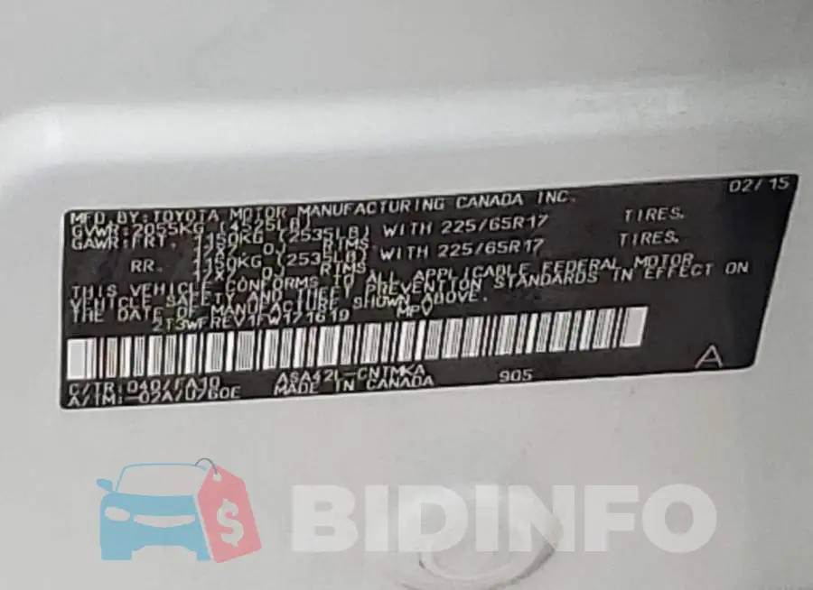 2T3WFREV1FW171619 Photo# 12