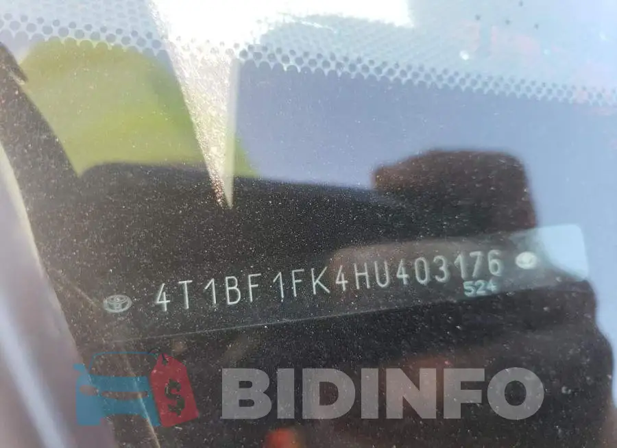 4T1BF1FK4HU403176 Photo# 12