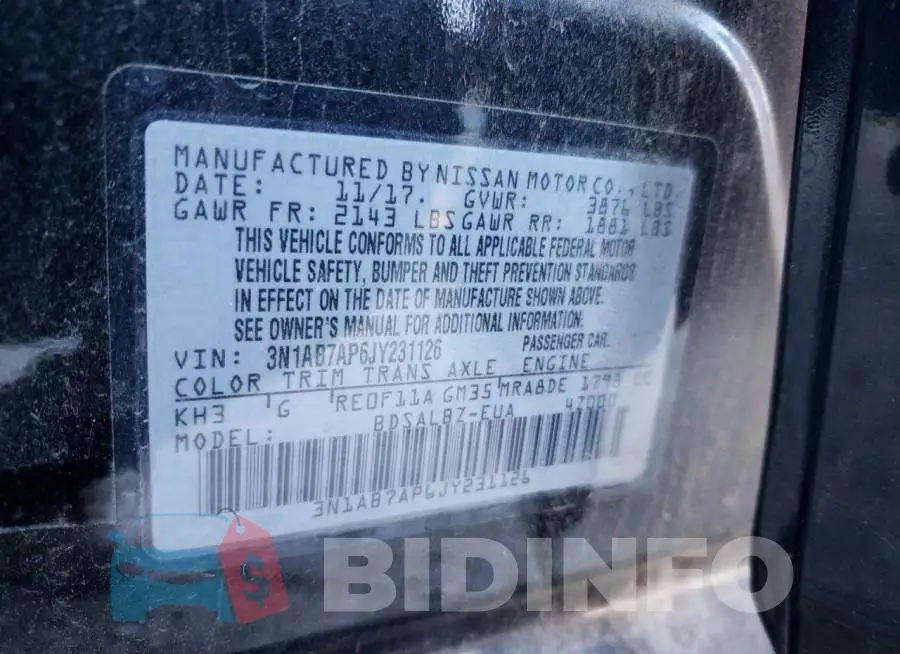 3N1AB7AP6JY231126 Photo# 12