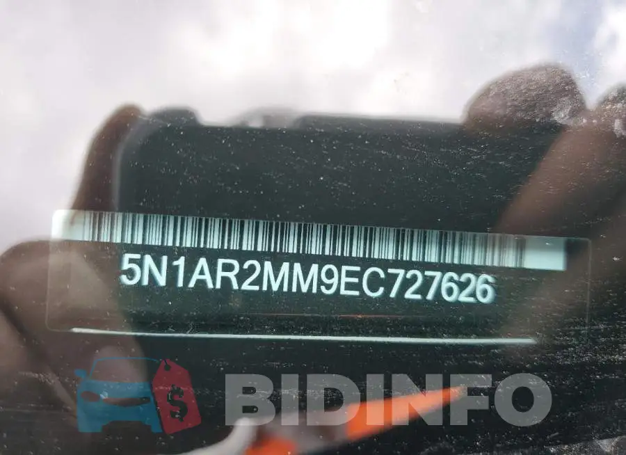 5N1AR2MM9EC727626 Photo# 13