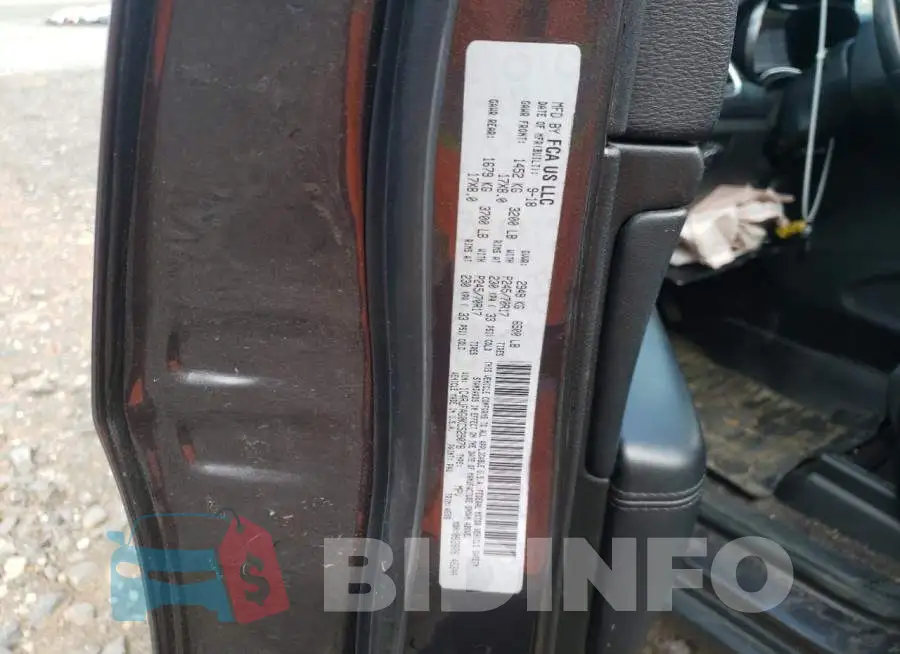 1C4RJFAG0KC529078 Photo# 14