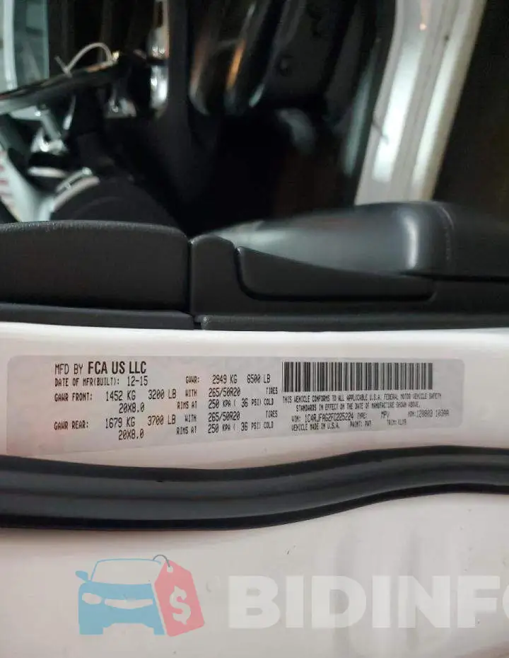 1C4RJFAG2FC225224 Photo# 12