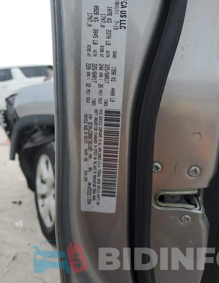 3C4NJCBB8KT851097 Photo# 12