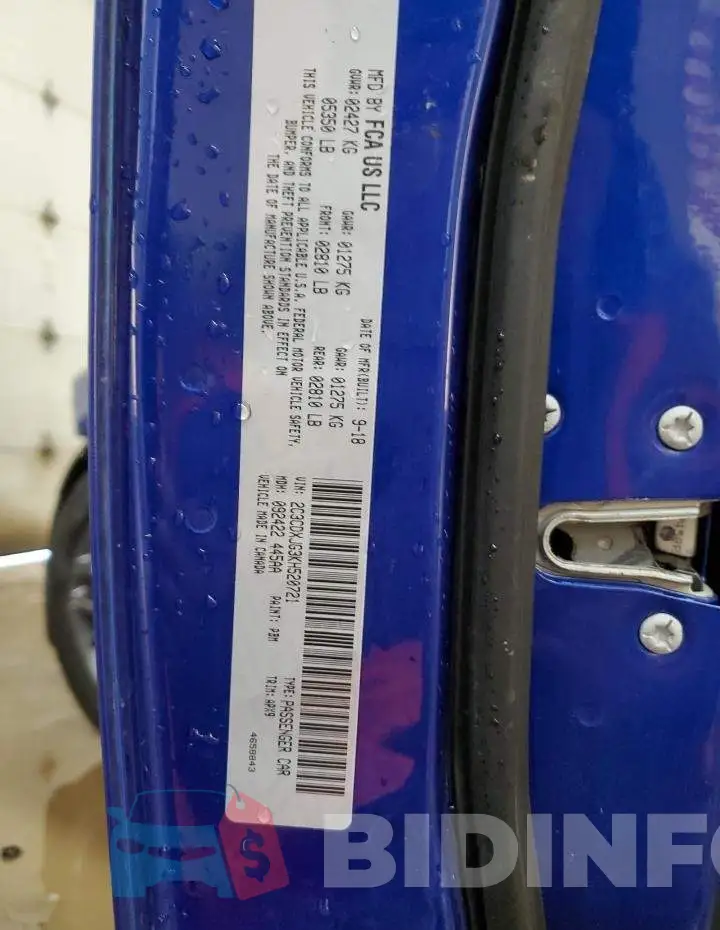 2C3CDXJG3KH520721 Photo# 12