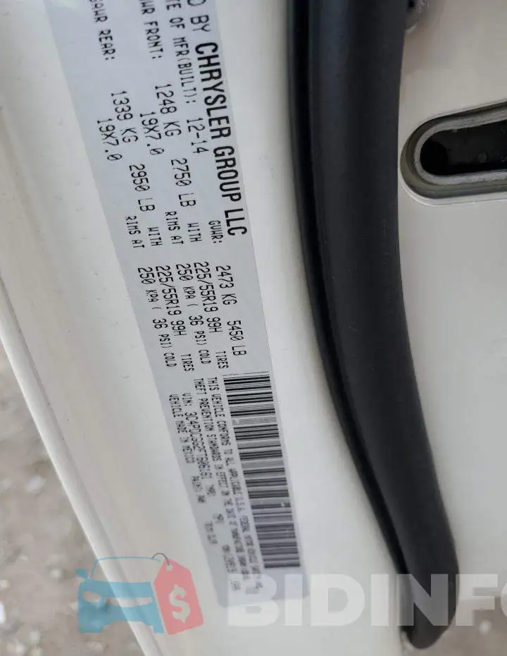 3C4PDCGG2FT606161 Photo# 12