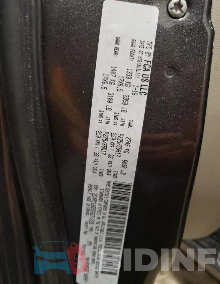 2C4RC1BG5GR271229 Photo# 13