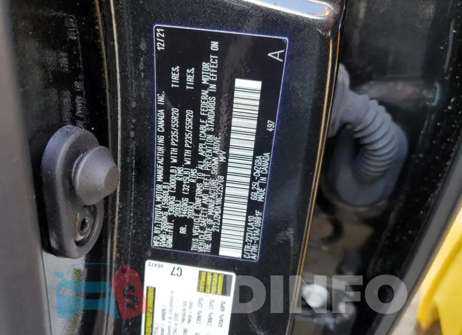 2T2JZMDA1NC325768 Photo# 12
