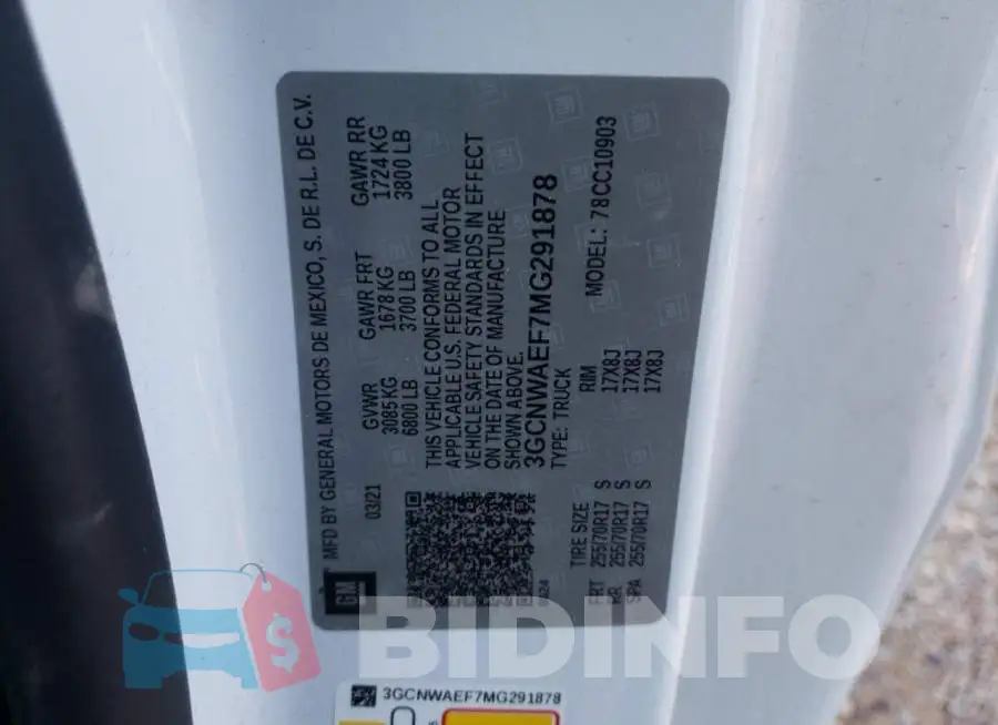3GCNWAEF7MG291878 Photo# 12
