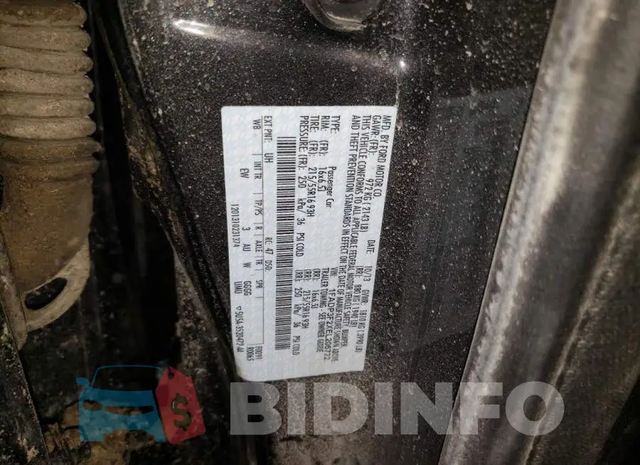1FADP3F2XEL206722 Photo# 12