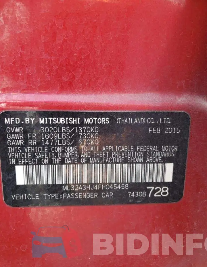 ML32A3HJ4FH045458 Photo# 12