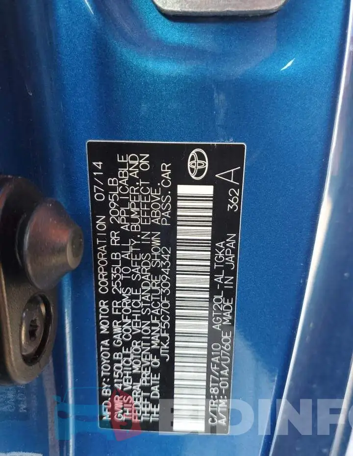JTKJF5C70F3094342 Photo# 13
