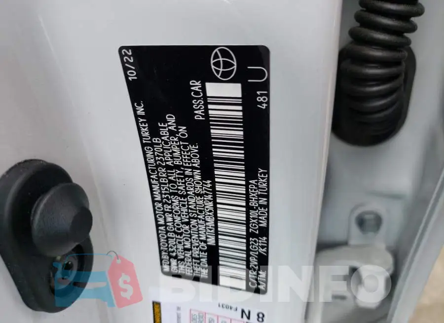 NMTKHMBX5NR147744 Photo# 12