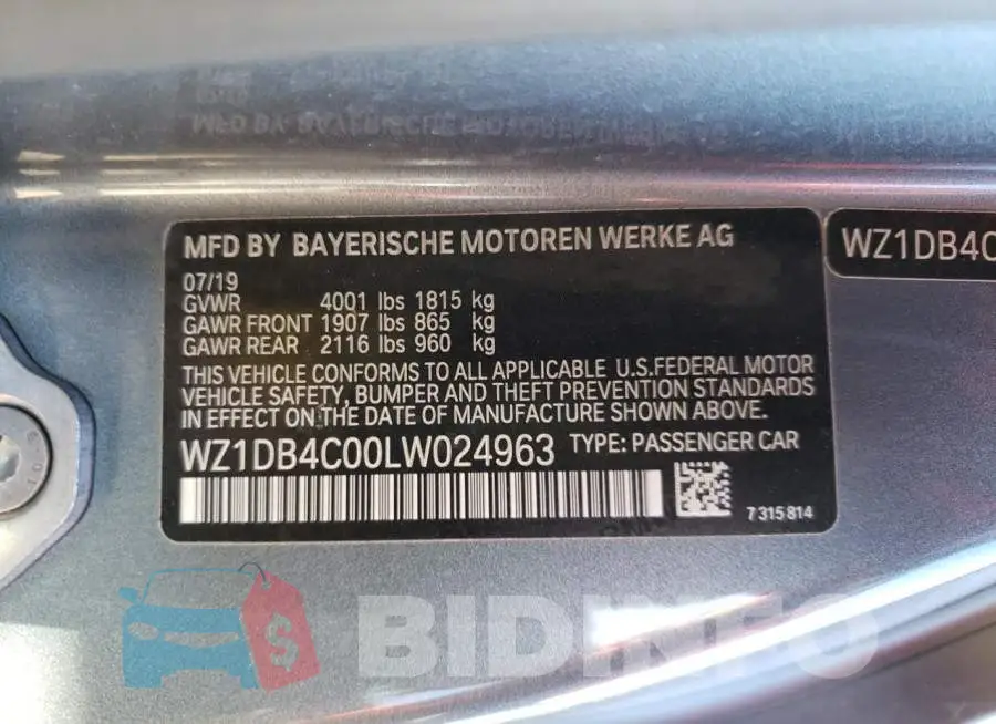 WZ1DB4C00LW024963 Photo# 12