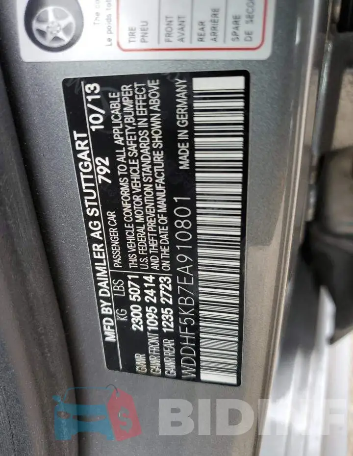 WDDHF5KB7EA910801 Photo# 12