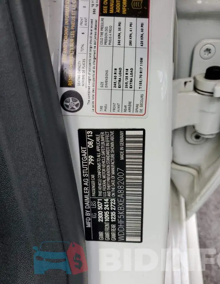 WDDHF5KBXEA882007 Photo# 13