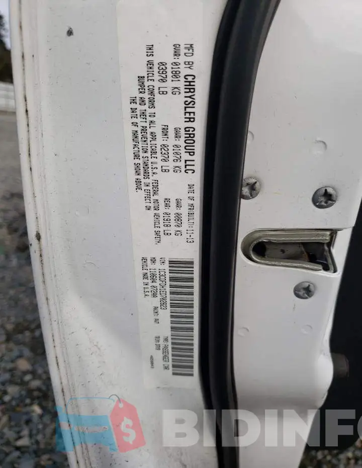 1C3CDFDH1ED702823 Photo# 12