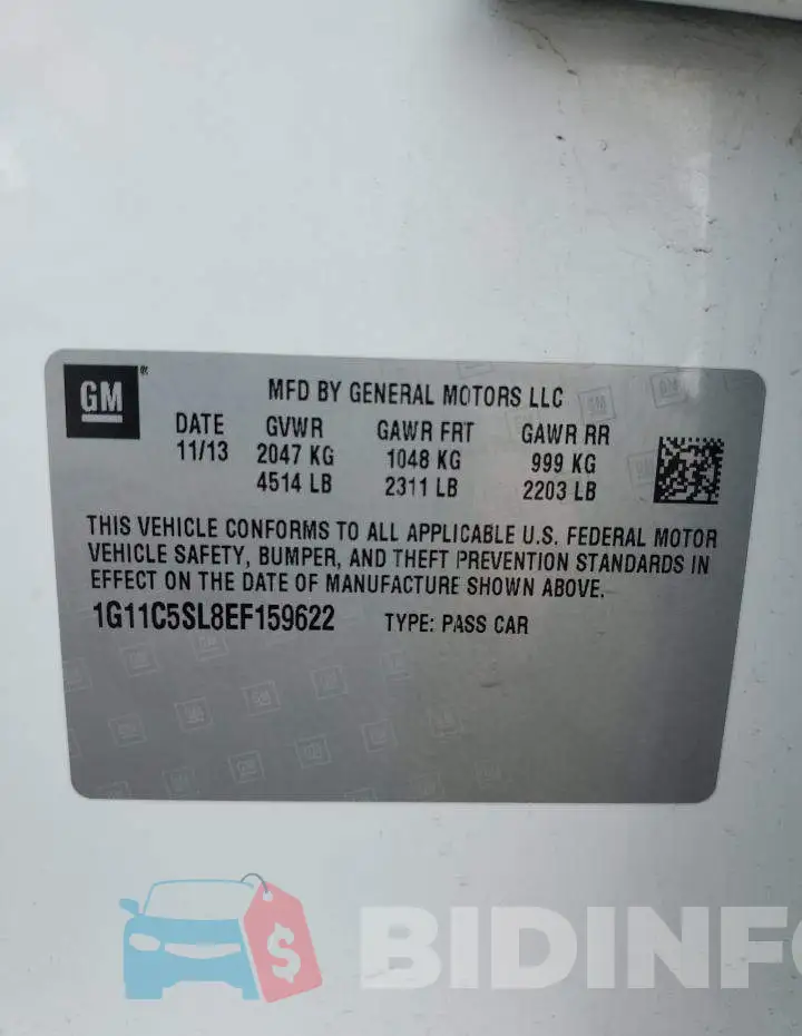 1G11C5SL8EF159622 Photo# 12