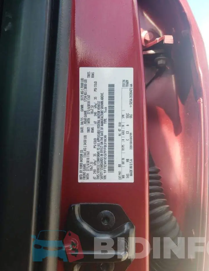 1FTEW1EG7FFB31836 Photo# 12