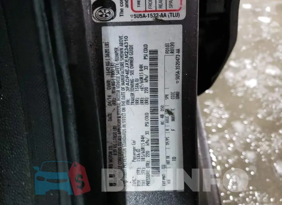 3FADP4EJXEM234310 Photo# 12