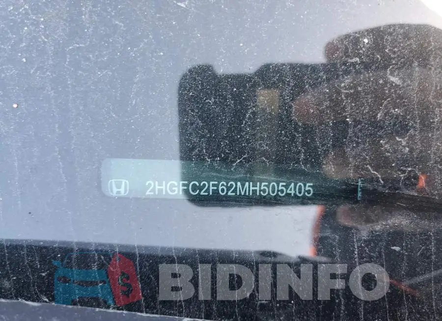 2HGFC2F62MH505405 Photo# 13