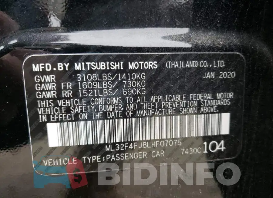 ML32F4FJ8LHF07075 Photo# 12
