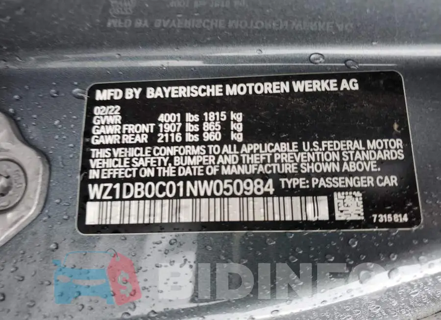 WZ1DB0C01NW050984 Photo# 13